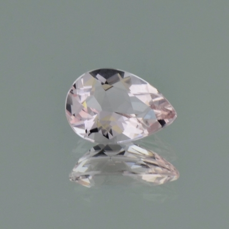 Morganite pear light pink 2.26 ct