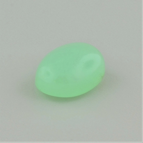 Chrysopras, Oval Cabochon (7,17 ct.) aus Brasilien Chrysopras, Oval Cabochon (7,17 ct.) aus Brasilien