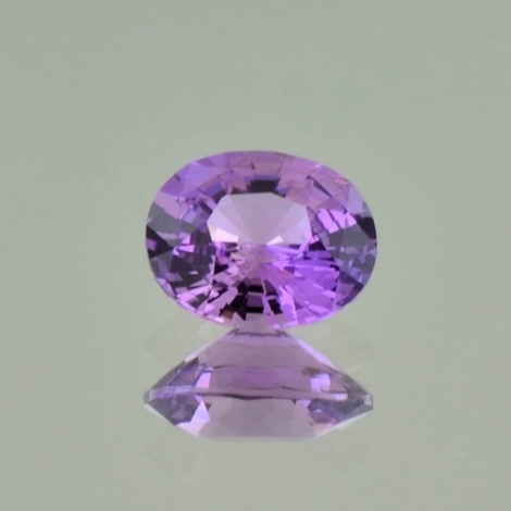 Sapphire oval purpur-lila untreated 2.11 ct