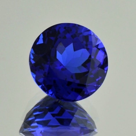Tanzanite round intense blue 9.17 ct Tanzanite round intense blue 9.17 ct