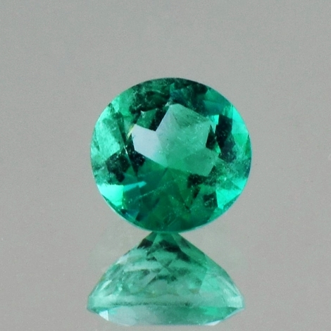 Smaragd rund grün 1,15 ct Smaragd rund grün 1,15 ct