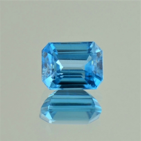 Zirkon octagon blau 4,96 ct Zirkon octagon blau 4,96 ct