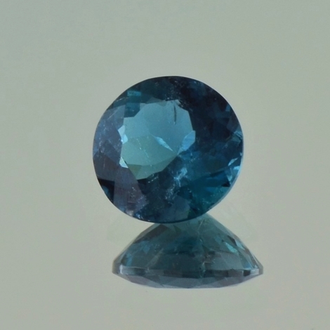 Indicolite Tourmaline round blue 2.32 ct Indicolite Tourmaline round blue 2.32 ct