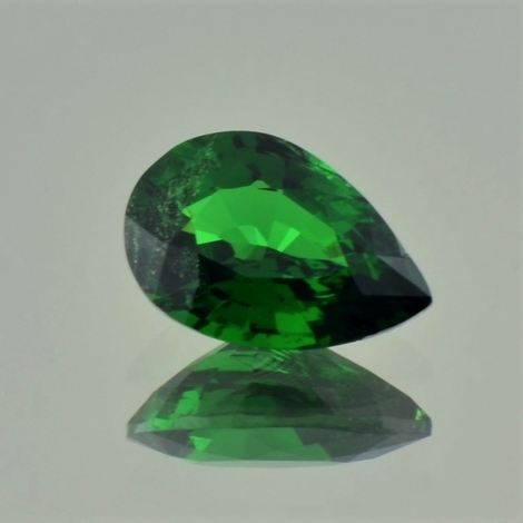 Tsavorit Granat Tropfen grün 3,08 ct Tsavorit Granat Tropfen grün 3,08 ct
