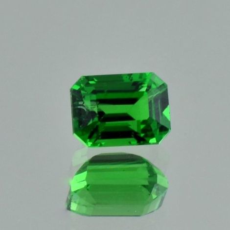 Tsavorit, Achteck facettiert (1,64 ct.) aus Kenia (Taita Hills) Tsavorit, Achteck facettiert (1,64 ct.) aus Kenia (Taita Hills)
