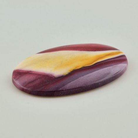 Mookaite cabochon oval multicolor 60.22 ct