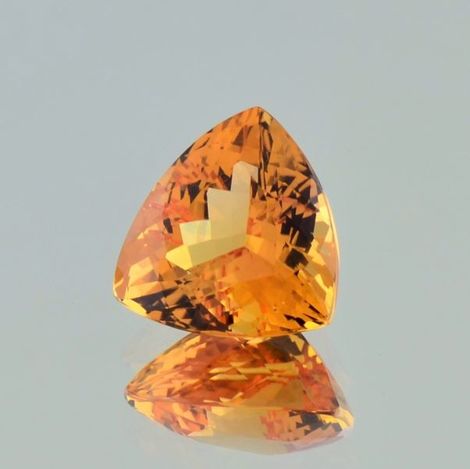 Imperial Topas Trillion orange unbehandelt 5,93 ct Imperial Topas Trillion orange unbehandelt 5,93 ct
