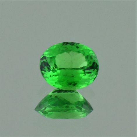 Tsavorite Garnet oval green 1.51 ct