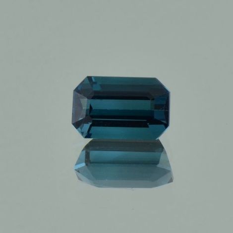 Indigolith Turmalin octagon blau 1,92 ct