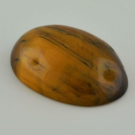 Tigerauge, Oval Cabochon (87,63 ct.) aus Afrika Tigerauge, Oval Cabochon (87,63 ct.) aus Afrika