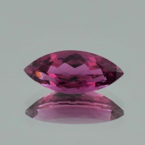 Rubellite Tourmaline marquise pinkish red 8.85 ct.