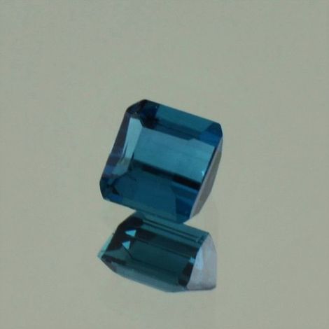 Indicolite Tourmaline octagon blue 0.90 ct