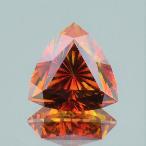 Sphalerit Design-Trillion orange 20,41 ct