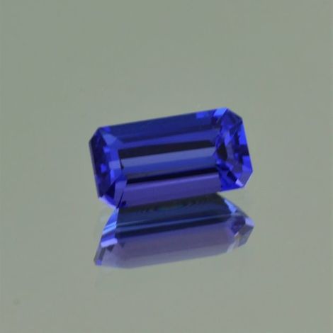 Tansanit octagon intensives Blau 3,40 ct