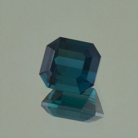 Indigolith Turmalin octagon blau 3,22 ct