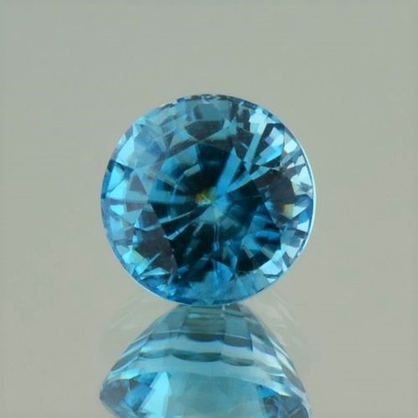 Zirkon, Rund facettiert (4,25 ct.) aus Kambodscha (Ratanakiri) Zirkon, Rund facettiert (4,25 ct.) aus Kambodscha (Ratanakiri)