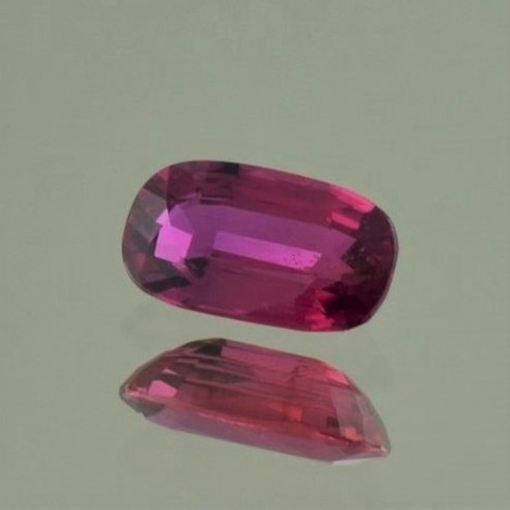 Ruby cushion red untreated 1.36 ct