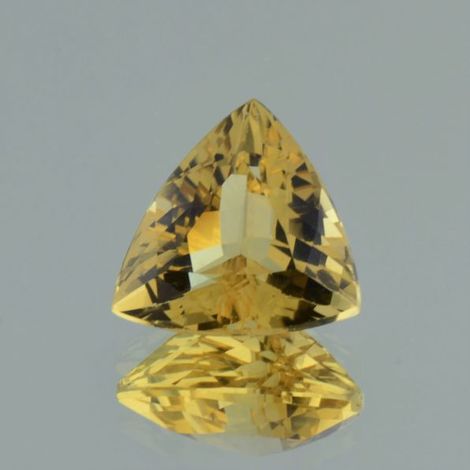 Goldberyll, Trillion facettiert (12,38 ct.) aus Brasilien