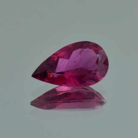 Rubellite Tourmaline pear pinkish red 5.50 ct