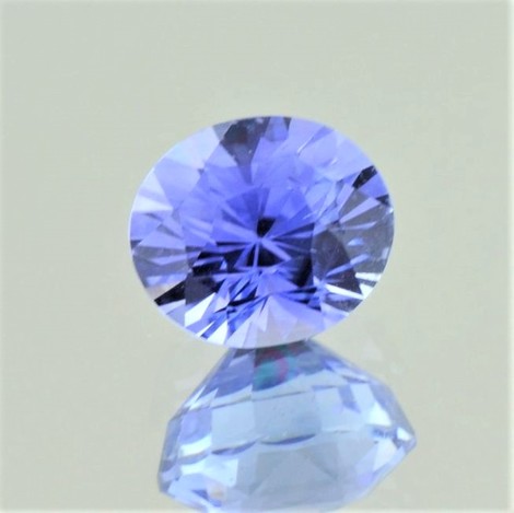 Saphir, Oval facettiert (3,06 ct.) aus Sri Lanka