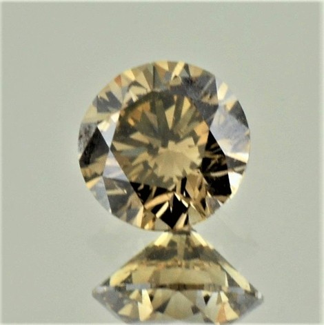 Fancy Diamond round brilliant brown 1.16  ct