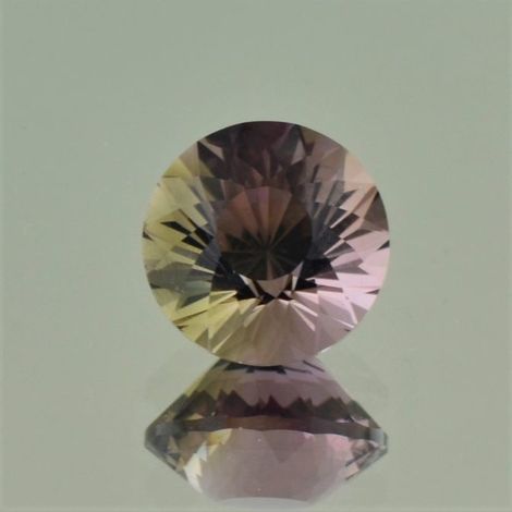 Turmalin rund bicolor unbehandelt 4,82 ct