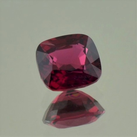 Spinel cushion red untreated 2.67 ct.