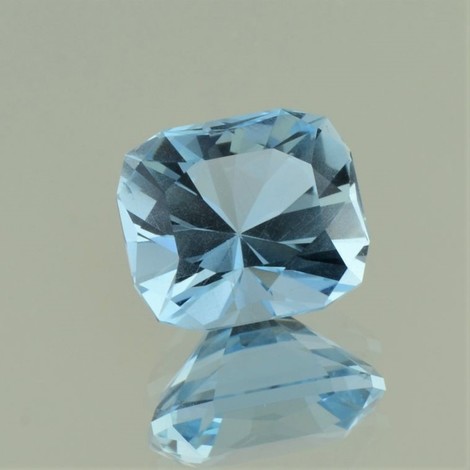 Aquamarine Antik-Design light blue 7.55 ct