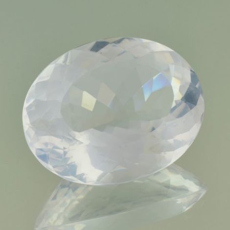 Quarz oval zartrosa 157,07 ct