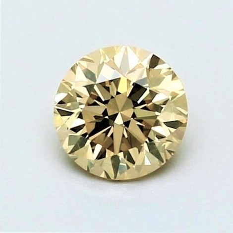Farbdiamant Brillant bräunlich hellgelb vs2 0,48 ct. Farbdiamant Brillant bräunlich hellgelb vs2 0,48 ct.