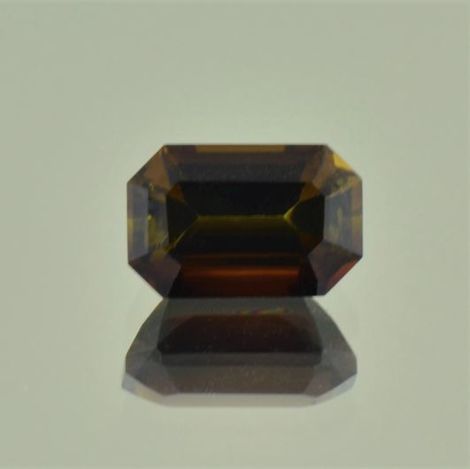Andalusite octagon brown untreated 4.35 ct