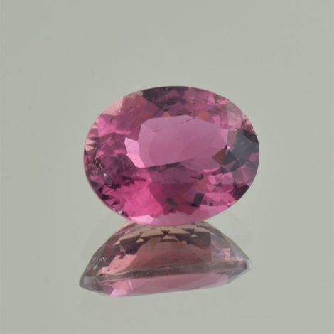 Turmalin oval rosa unbehandelt 6,40 ct