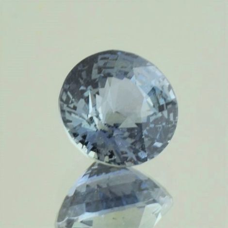 Saphir rund grünlich-blau ungebrannt 4,54 ct. Saphir rund grünlich-blau ungebrannt 4,54 ct.