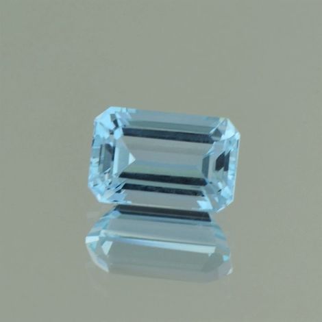 Aquamarine octagon light blue 4.19 ct