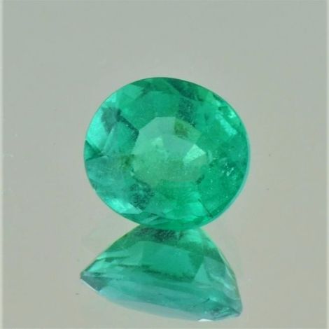 Emerald oval green 3.08 ct.