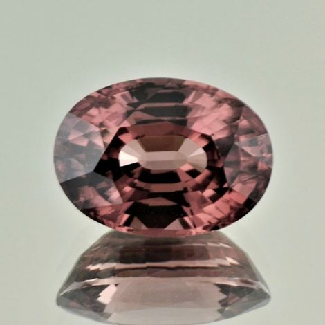 Zircon oval orangebraun-rosa 20.74 ct Zircon oval orangebraun-rosa 20.74 ct