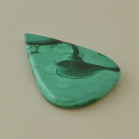 Malachite pear 73.55 ct