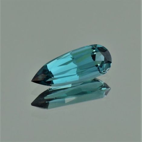 Indigolith Turmalin Tropfen grünlich-blau 3,00 ct Indigolith Turmalin Tropfen grünlich-blau 3,00 ct
