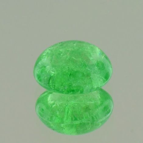 Garnet Grossularite cabochon oval light green 8.73 ct