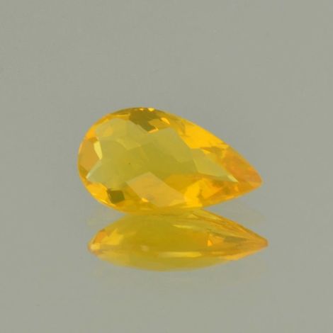 Feueropal, Tropfen facettiert (2,96 ct.) aus Brasilien