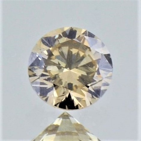 Farbdiamant Brillant gelblich braun si2 0,56 ct Farbdiamant Brillant gelblich braun si2 0,56 ct