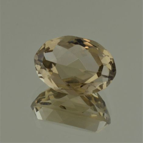 Rauchquarz, Oval facettiert (18,39 ct.) aus Afrika Rauchquarz, Oval facettiert (18,39 ct.) aus Afrika
