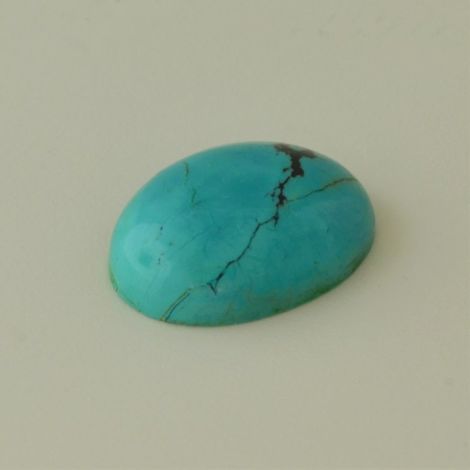 Turquoise cabochon oval 12.03 ct