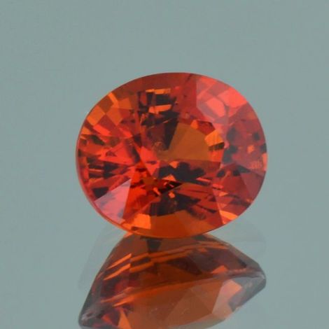 Mandarin-Granat oval rötlich-orange 10,62 ct Mandarin-Granat oval rötlich-orange 10,62 ct