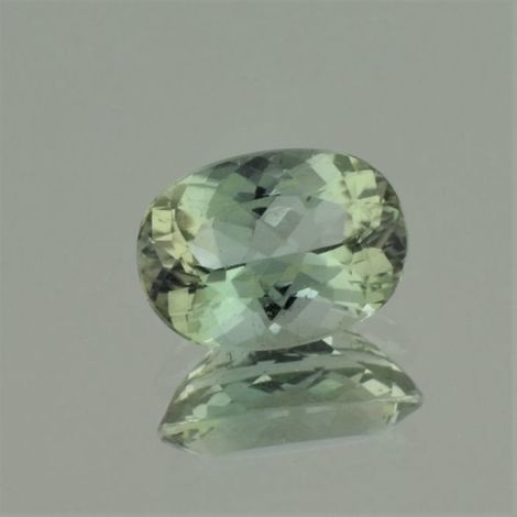 Tourmaline oval light green 3.89 ct