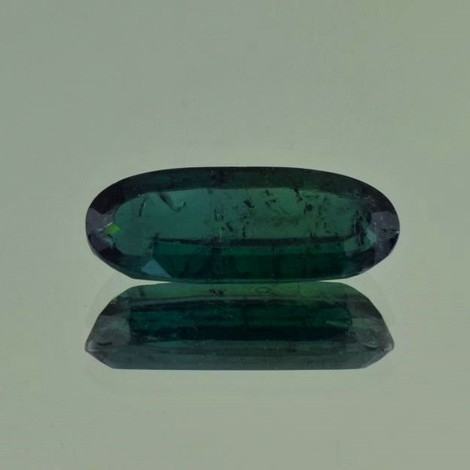 Tourmaline oval blue green untreated 14.79 ct