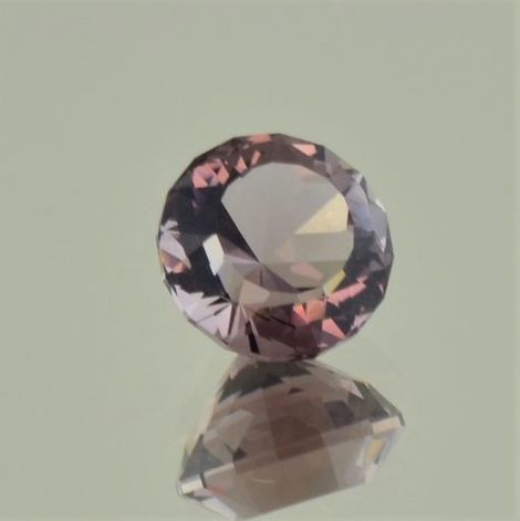 Scapolite round brownish pink 3.76 ct