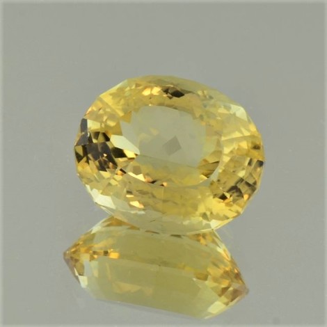 Scapolite oval yellow 14.50 ct