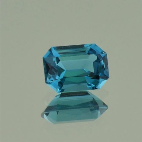 Indicolite Tourmaline octagon blue 2.22 ct
