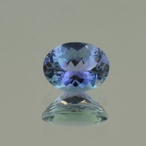 Tansanit, Oval facettiert (1,98 ct.) aus Tansania (Merelani Hills) Tansanit, Oval facettiert (1,98 ct.) aus Tansania (Merelani Hills)
